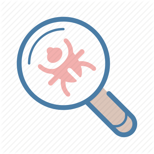 Bug, Quality Assuarance, Search, Testing Icon