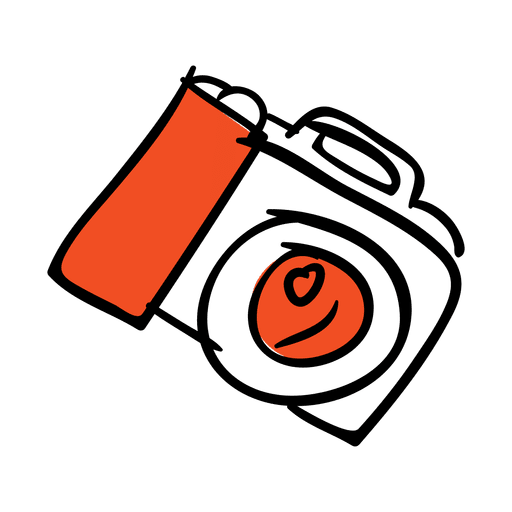 Hand Drawn Camera Icon