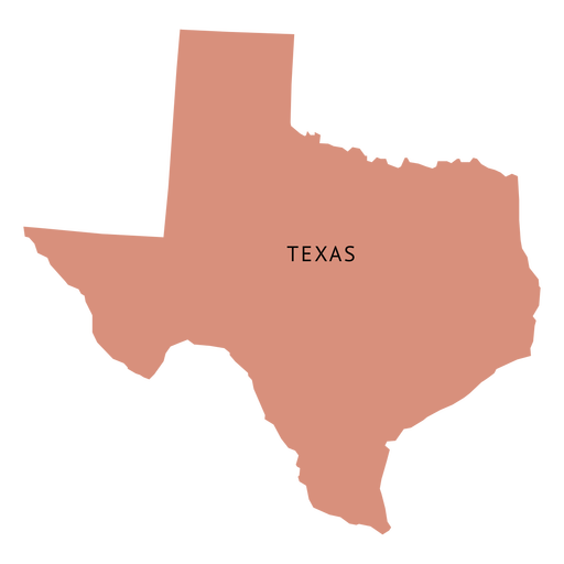 Texas State Plain Map
