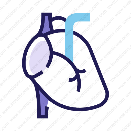 Download Heart,cardiology,organ Icon Inventicons