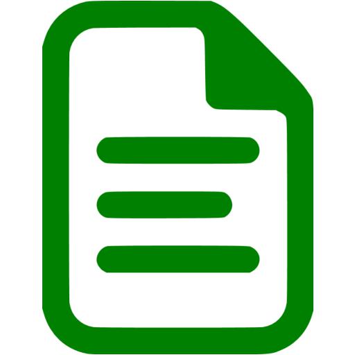 Green Document Icon
