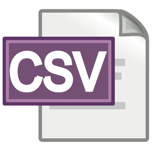 Document, Csv, Text, Icon