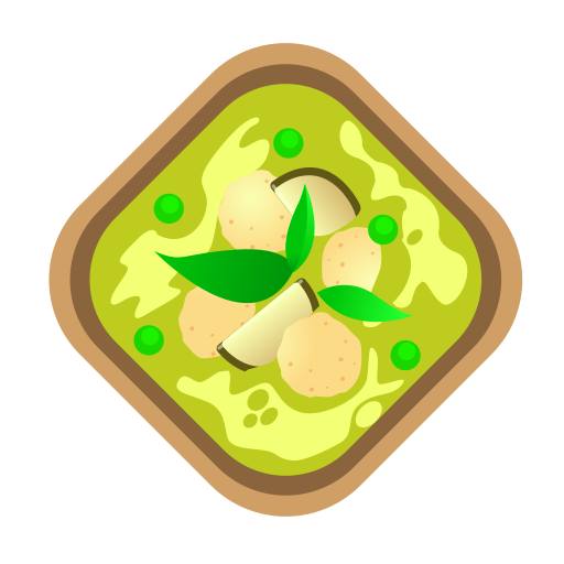 Curry, Food, Green, Thai Icon Free Of International Food