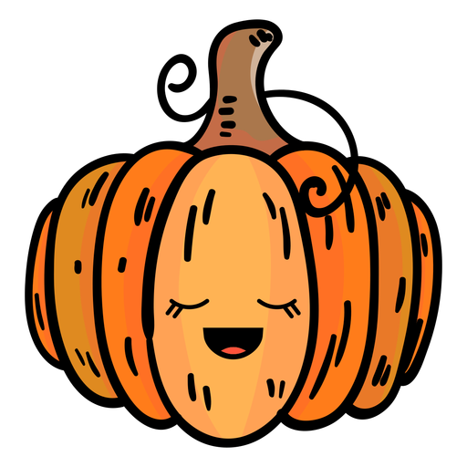 Pumpkin Cartoon Icon