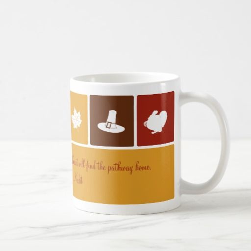 Simple Thanksgiving Icons Mug