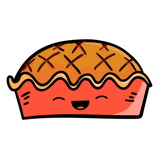 Thanksgiving Pie Cartoon Icon
