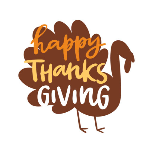 Happy Thanksgiving Sticker Sms