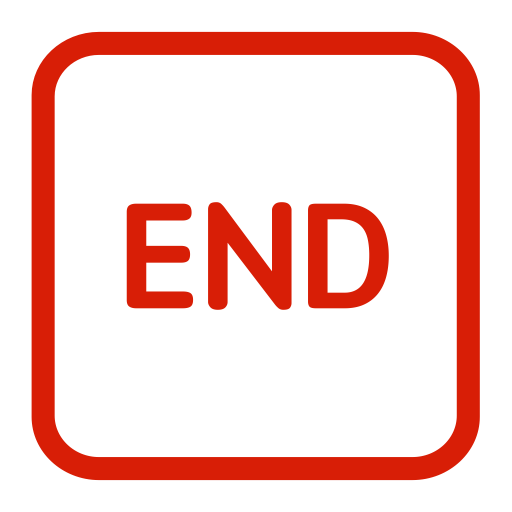 End Icon With Png And Vector Format For Free Unlimited Download