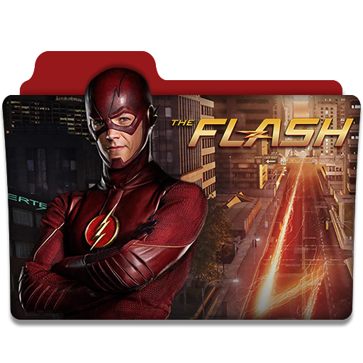 The Flash Tv Series Folder Icon