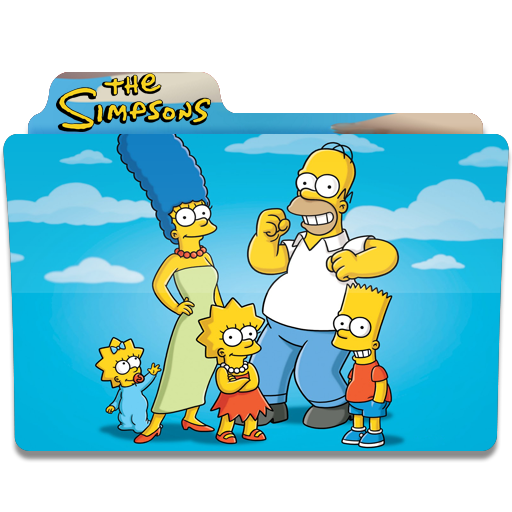 The Simpsons Folder Icon