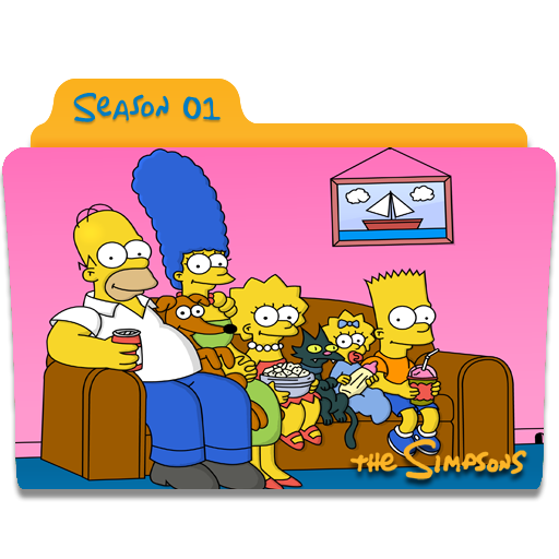 The Simpsons Season Icon Simpsons Folder Iconset Nellanel