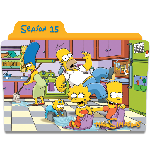 The Simpsons Season Icon Simpsons Folder Iconset Nellanel