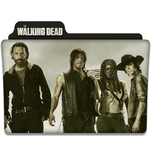 The Walking Dead Tv Series Folder Icon