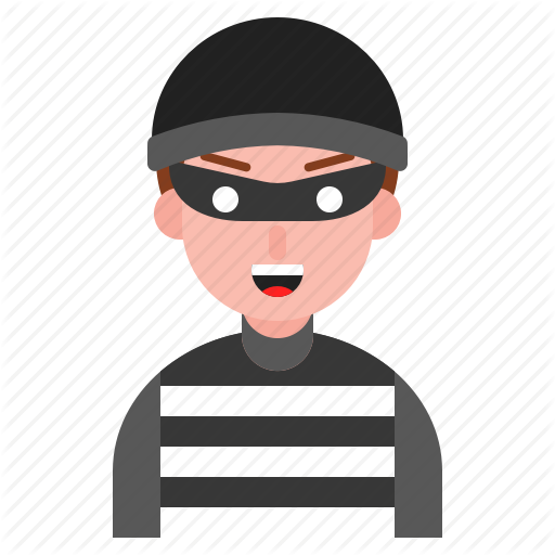 Avatar, Crime, Male, Robber, Thief Icon