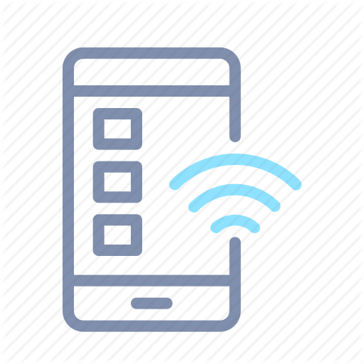 Connection, Internet, Iot, Mobile, Phone, Things, Wireless Icon