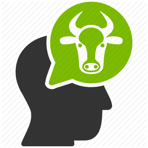 Beef, Cattle, Cow Dream, Farmer, Idea, Think, Thinking Person Icon