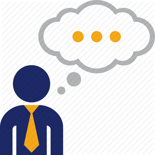 Business, Executive, Man, Person, Thinking Icon