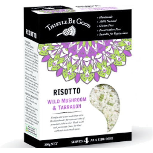 Thistle Be Good Wild Mushroom Tarragon Risotto