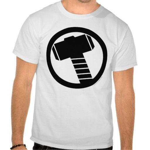Thor Hammer Icon Shirt Anything I Love Shirt Print