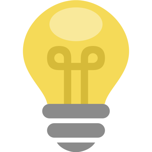Bulb, Thought, Energy, Electric, Idea, Light, Lamp Icon