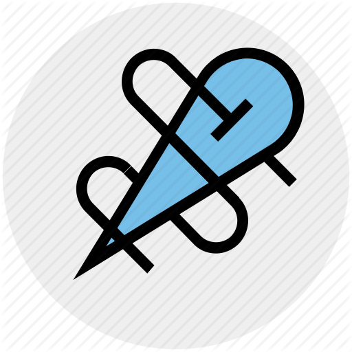 Crafting, Needle, Sewing Needle, Swing, Thread Icon