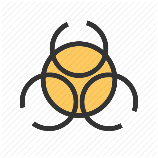 Alert, Biological, Danger, Hazard, Label, Safety, Threat Icon
