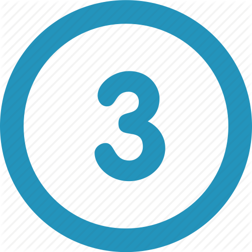Round, Three Icon