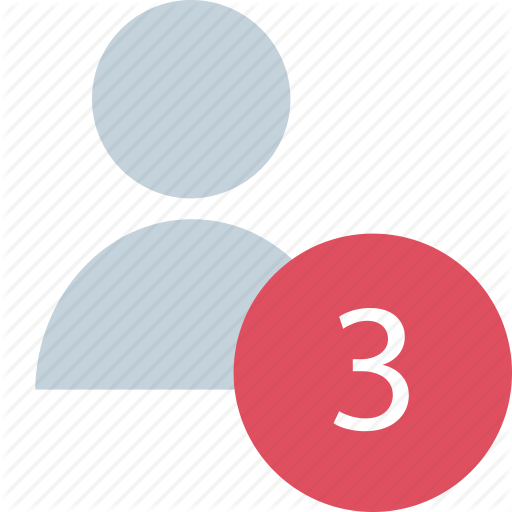 Number, People, Three Icon