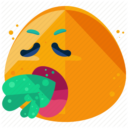Emoji, Emoticon, Sick, Smiley, Throw Up Icon
