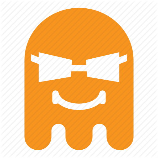 Colors, Emoji, Emoticon, Ghost, Savage, Smile, Thug Icon