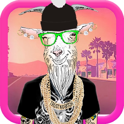 Thug Life Goat Dress Up