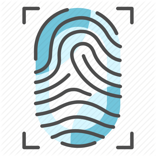 Crime, Detective, Fingerprint, Id, Print, Security, Thumbprint Icon