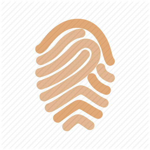 Finger, Fingerprint, Print, Thumb, Thumbprint, Unique Icon