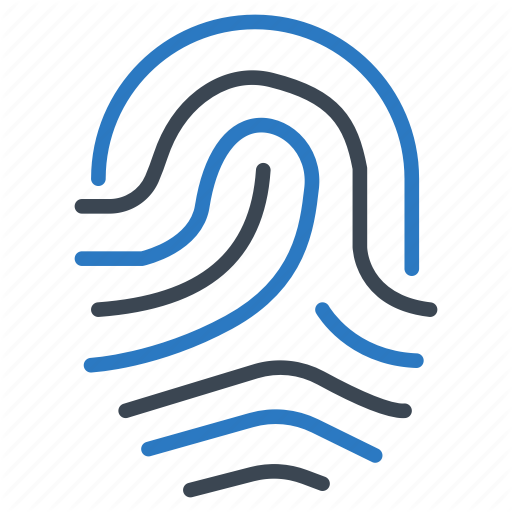 Identity, Lock, Protection, Secure, Thumbprint Icon