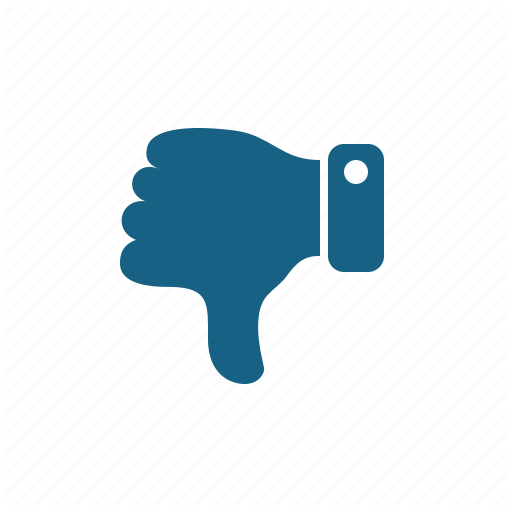 Dislike, Thumb, Thumbs Down Icon