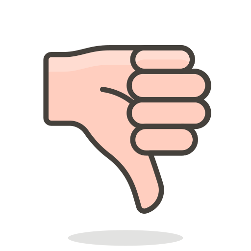 Thumbs, Down Icon Free Of Free Vector Emoji