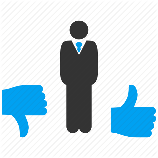 Client, Customer, Decision, Manager, Thumb Up, Tnumb Down, Vote Icon