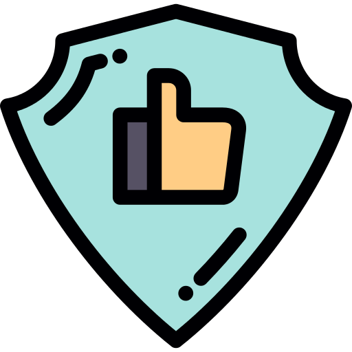 Thumb Up Shield Png Icon