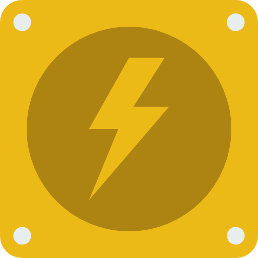 Electrical, Technology, Thunder Icon