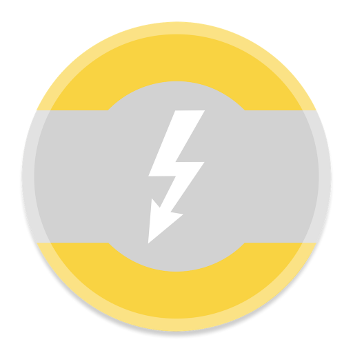 Hd, Thunderbolt Icon Free Of Button Ui System Folders Drives Icons