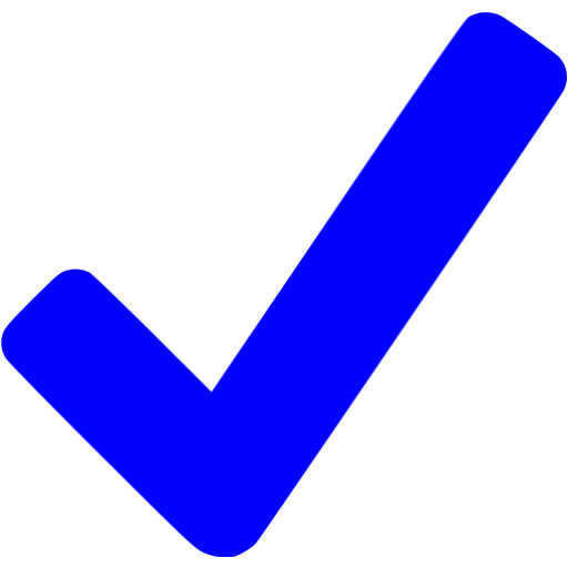 Blue Checkmark Icon