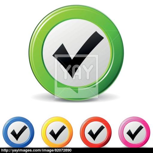 Tick Icons Vector