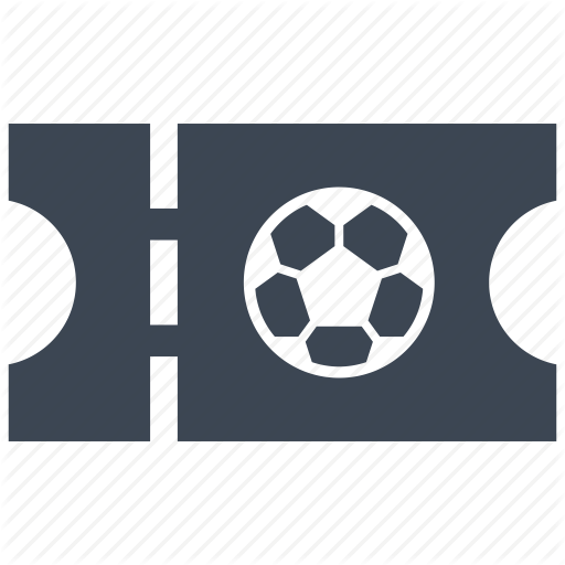 Football, Soccer, Ticket Icon