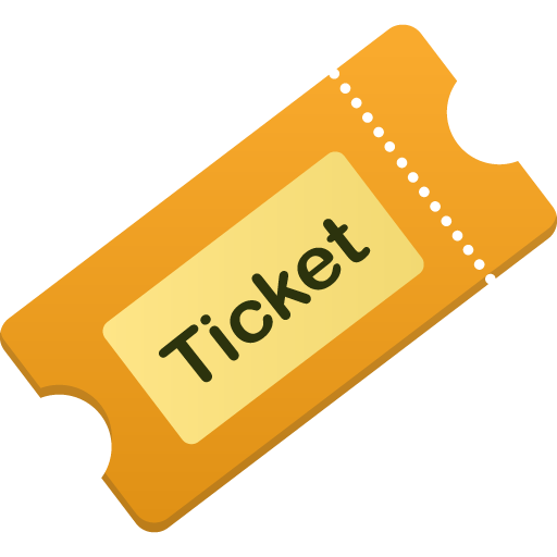 Ticket Icon Flatastic Iconset Custom Icon Design