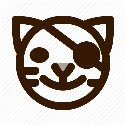 Animal, Animals, Avatar, Emoji, Face, Pirate, Tiger Icon