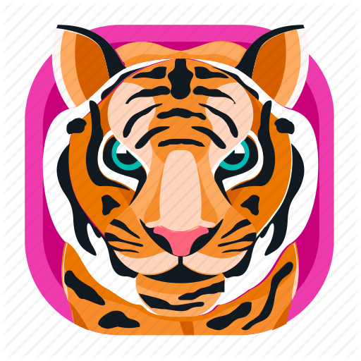 Animal, App, Carnivore, Pet, Tiger, Wildlife, Zoo Icon