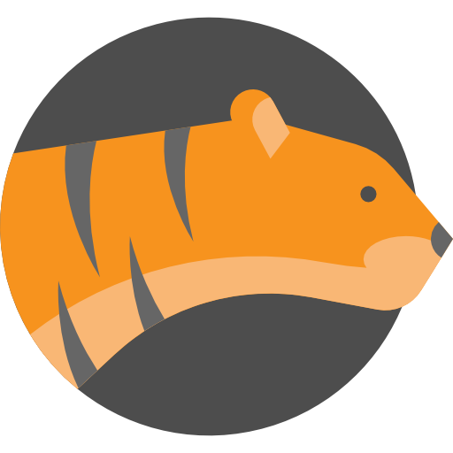 Tiger, Animals, Animal Kingdom, Wildlife, Zoo, Mammal Icon