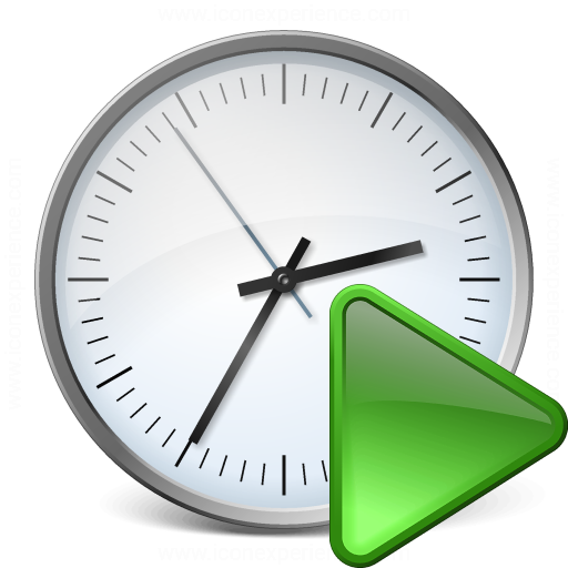 Iconexperience V Collection Clock Run Icon