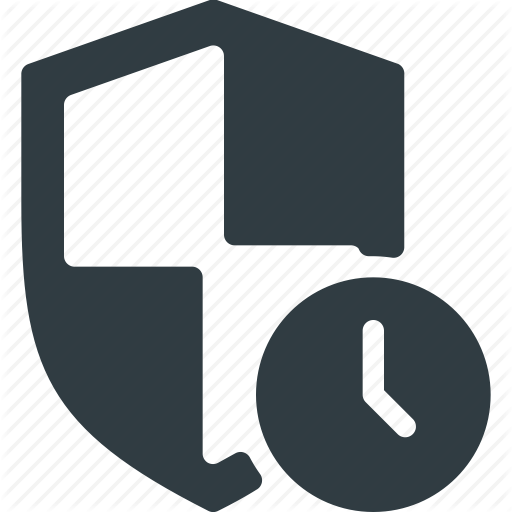 Firewall, Protect, Protection, Security, Shield, Time, Timeout Icon