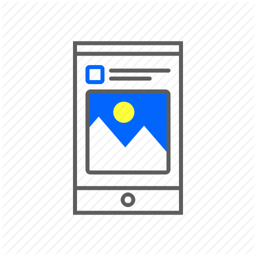 Digital, Facebook, Image, Mobile, Post, Social Network, Timeline Icon